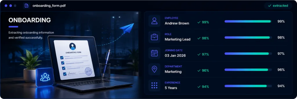 on-boarding form